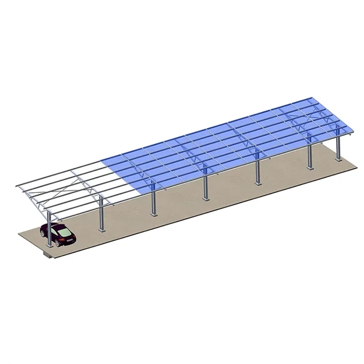 Solar Panel Mounting Carport Frame